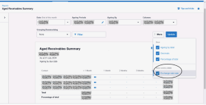 screenshot showing where to find new feature as part of Xero Update: July 2024
